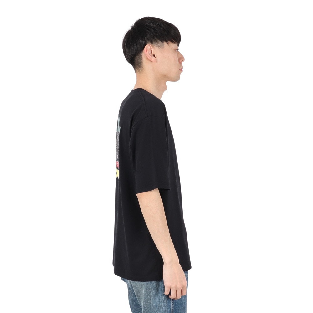 スライド（SLYDE）（メンズ）ロゴ グラフィック Tシャツ SL25SSM-APP050BLK