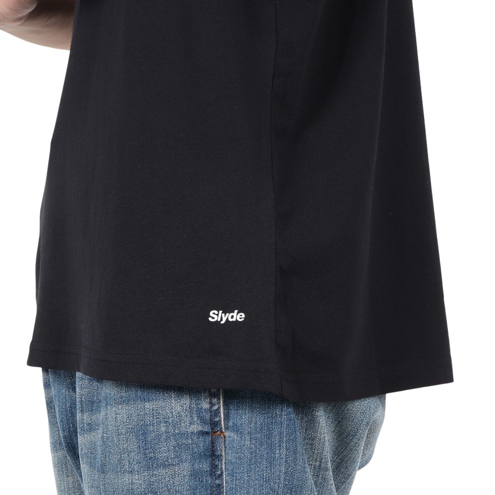 スライド（SLYDE）（メンズ）ロゴ グラフィック Tシャツ SL25SSM-APP050BLK