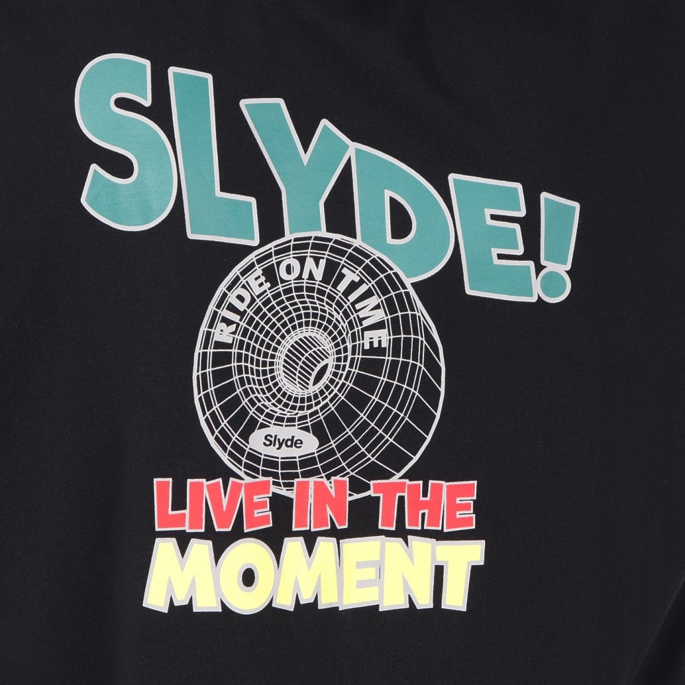 スライド（SLYDE）（メンズ）ロゴ グラフィック Tシャツ SL25SSM-APP050BLK