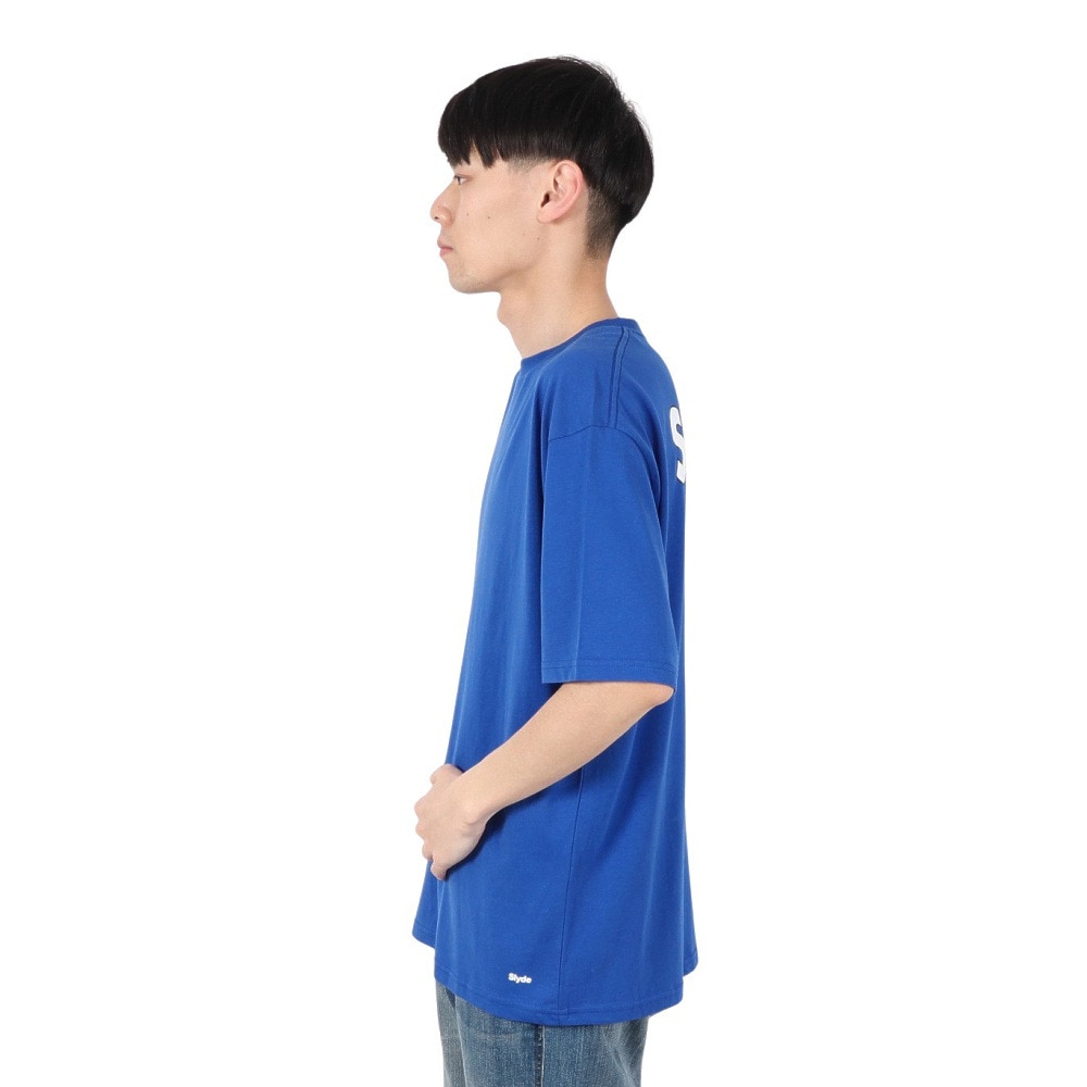 スライド（SLYDE）（メンズ）ロゴ グラフィック Tシャツ SL25SSM-APP050BLU