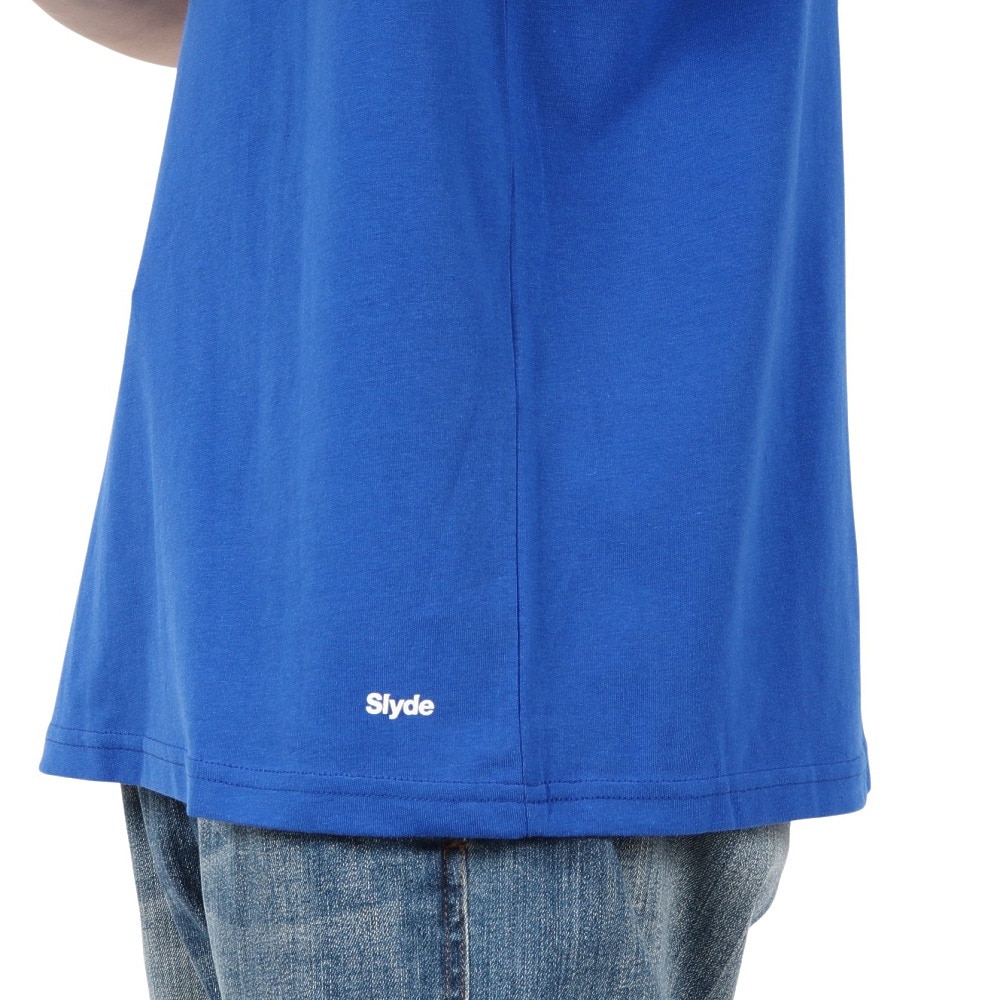 スライド（SLYDE）（メンズ）ロゴ グラフィック Tシャツ SL25SSM-APP050BLU