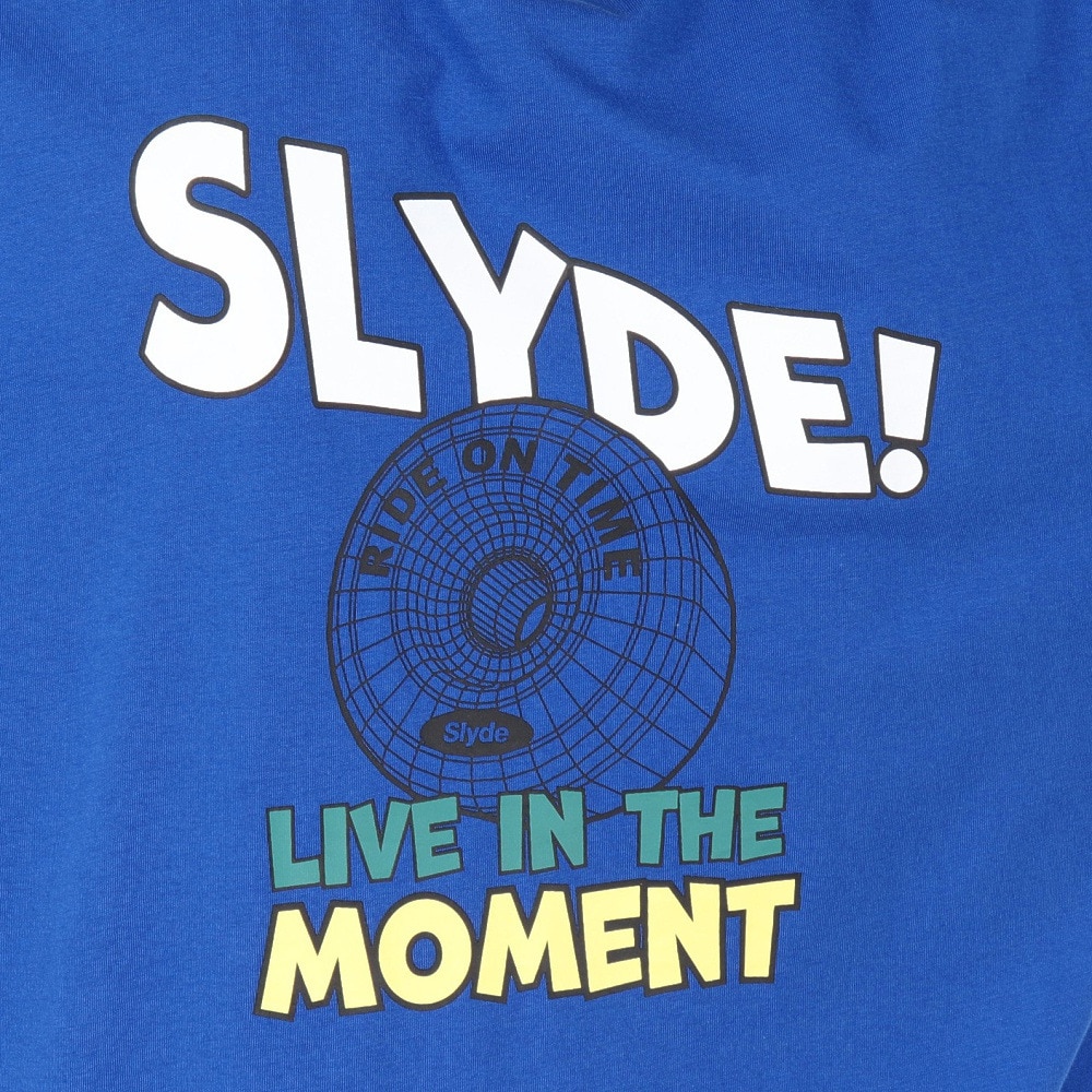 スライド（SLYDE）（メンズ）ロゴ グラフィック Tシャツ SL25SSM-APP050BLU