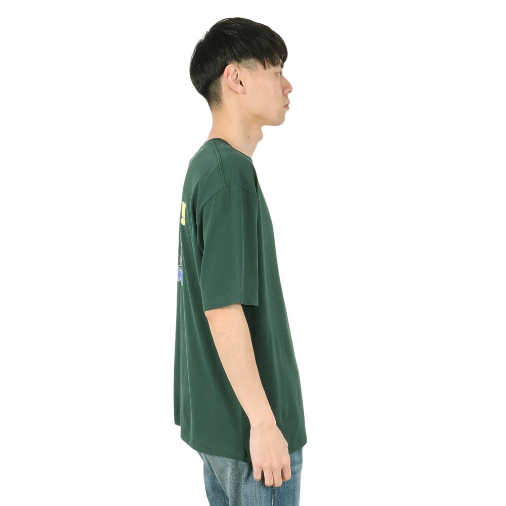 スライド（SLYDE）（メンズ）ロゴ グラフィック Tシャツ SL25SSM-APP050GRN