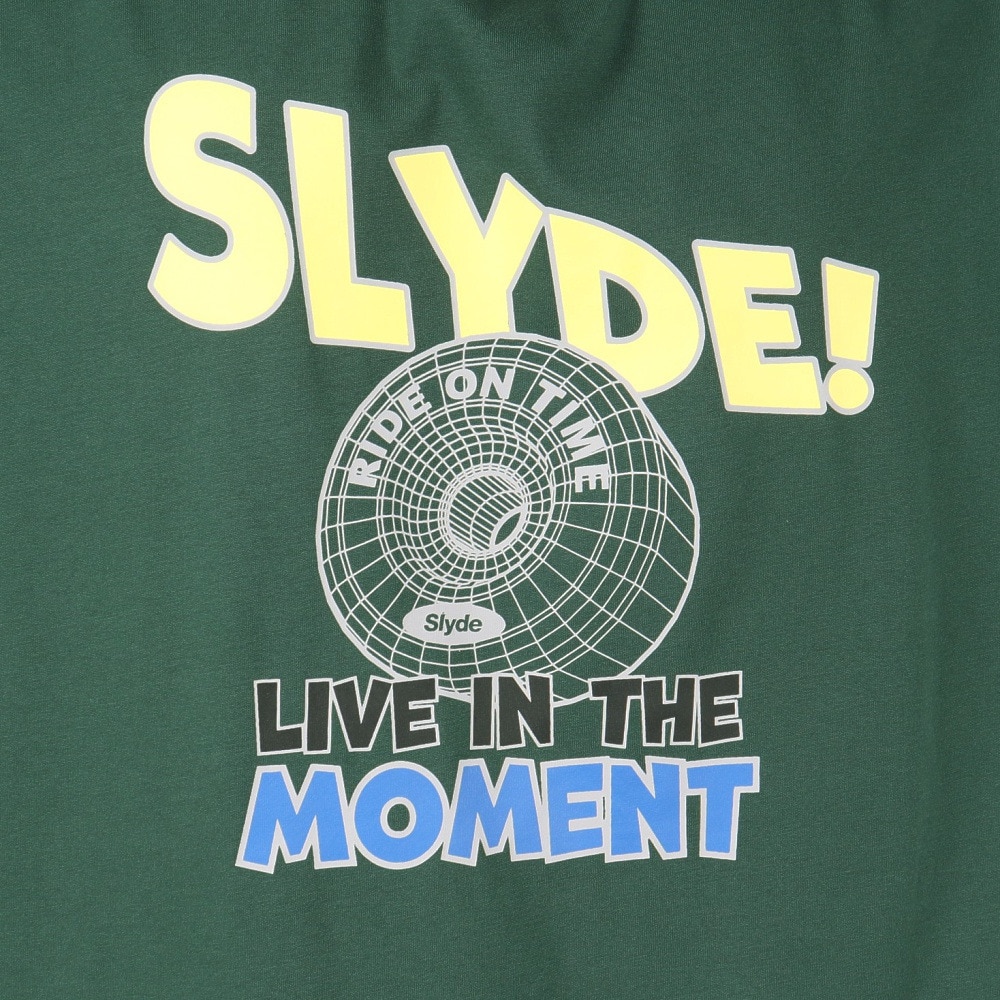 スライド（SLYDE）（メンズ）ロゴ グラフィック Tシャツ SL25SSM-APP050GRN