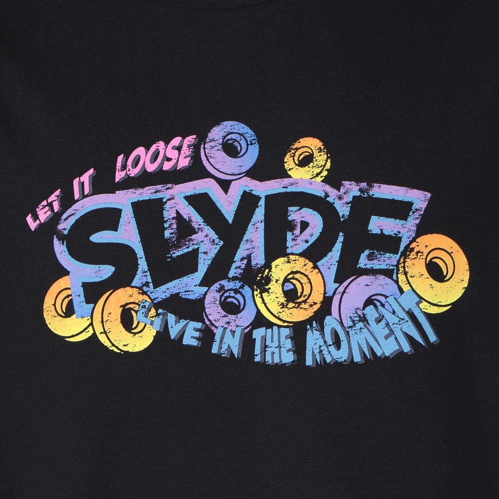 スライド（SLYDE）（メンズ）ロゴ POP Tシャツ SL25SSM-APP051BLK