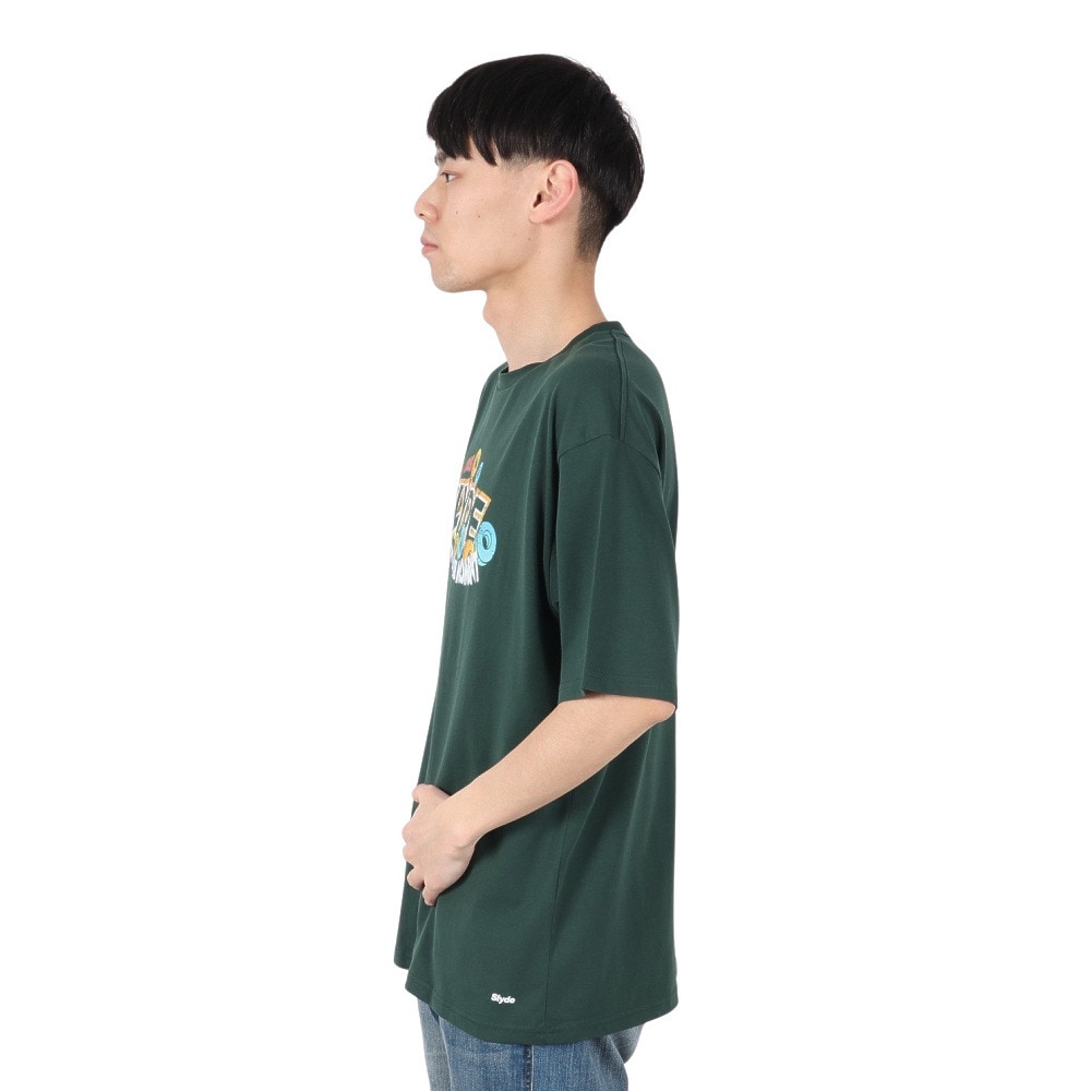 スライド（SLYDE）（メンズ）ロゴ POP Tシャツ SL25SSM-APP051GRN