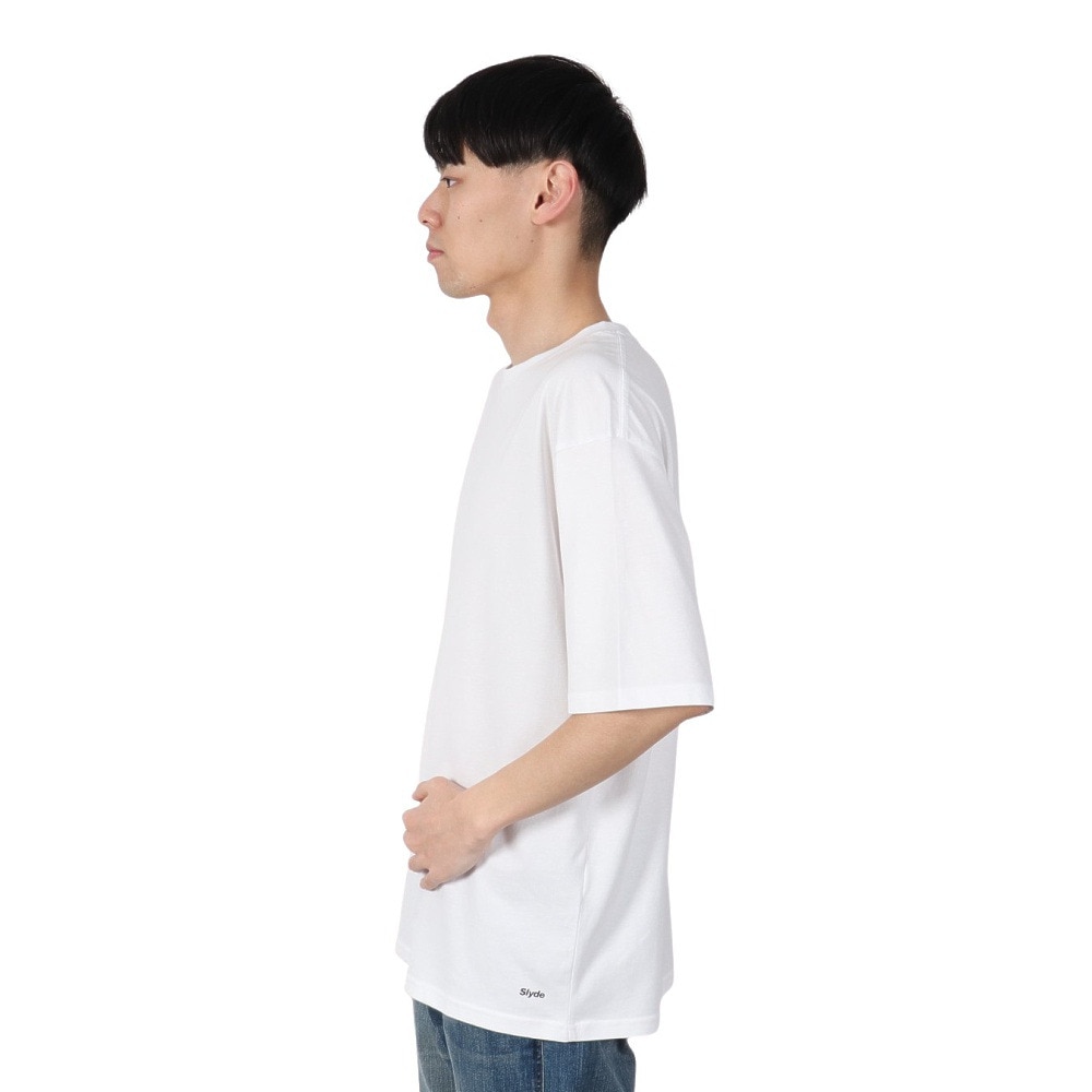 スライド（SLYDE）（メンズ）ロゴ POP Tシャツ SL25SSM-APP052WHT