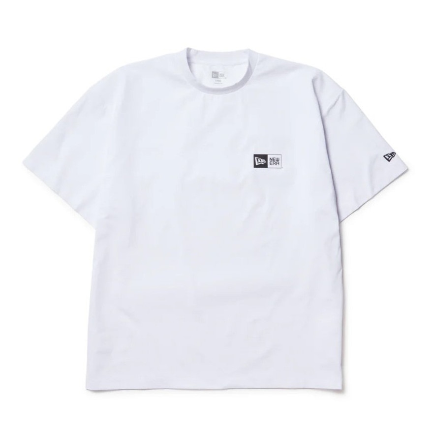 ニューエラ（NEW ERA）（メンズ、レディース）半袖 ユーティリティー オーバーサイズド Tシャツ ボックスロゴ 14391956