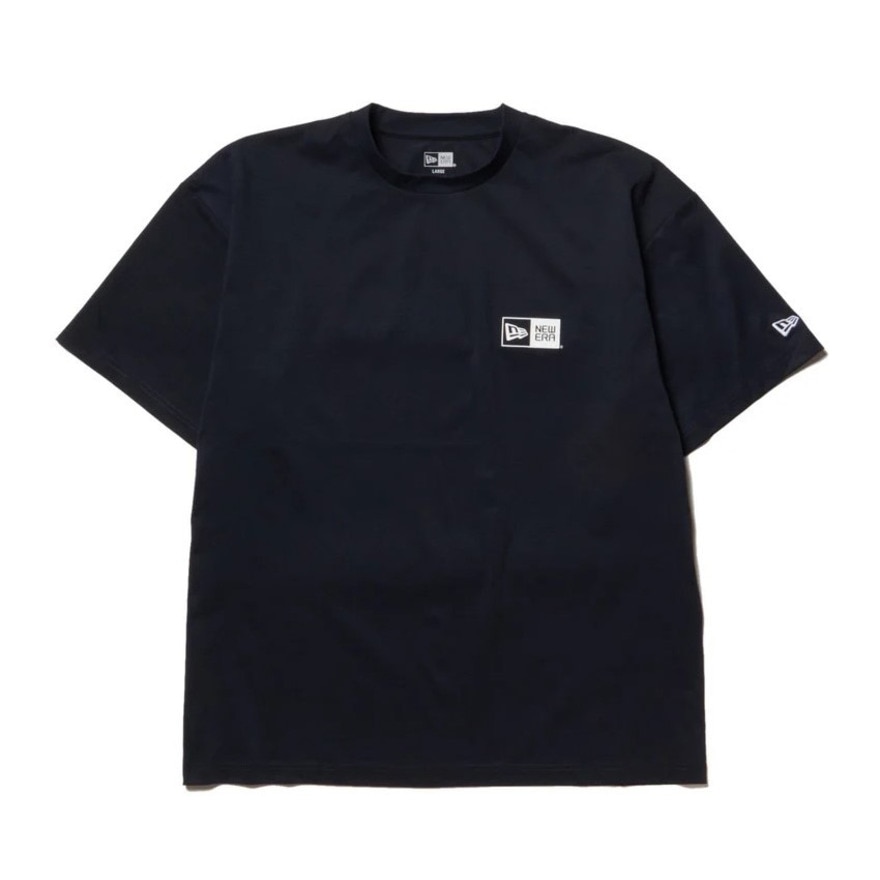 ニューエラ（NEW ERA）（メンズ、レディース）半袖 ユーティリティー オーバーサイズド Tシャツ ボックスロゴ 14391957