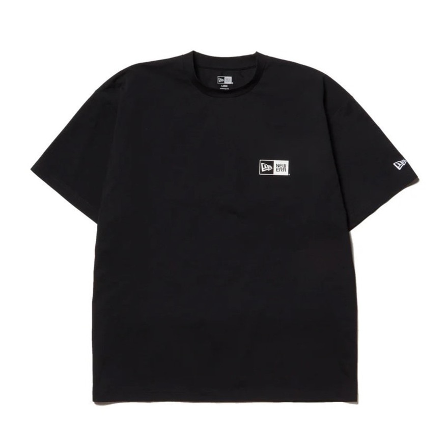 ニューエラ（NEW ERA）（メンズ、レディース）半袖 ユーティリティー オーバーサイズド Tシャツ ボックスロゴ 14391958