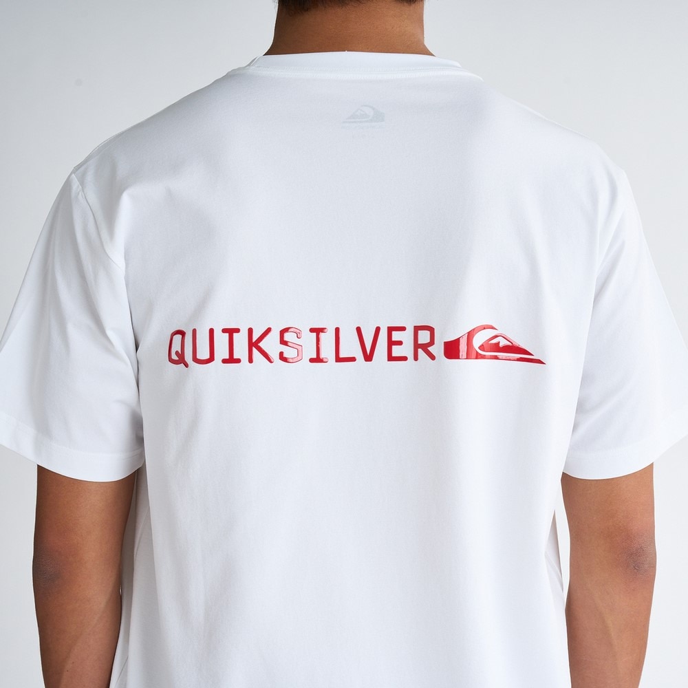 クイックシルバー（Quiksilver）（メンズ）BIG CLICKER 半袖サーフTシャツ ラッシュガード 25SPQLY251011WHT