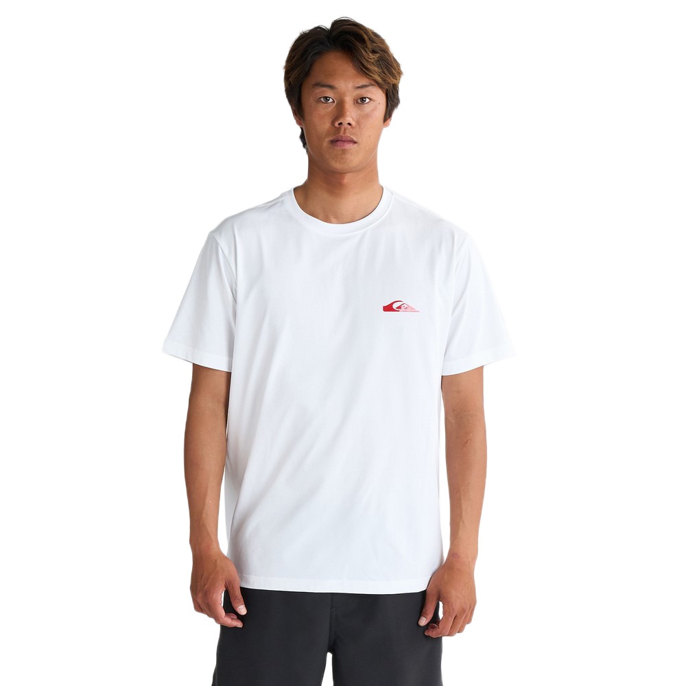 クイックシルバー（Quiksilver）（メンズ）BIG CLICKER 半袖サーフTシャツ ラッシュガード 25SPQLY251011WHT