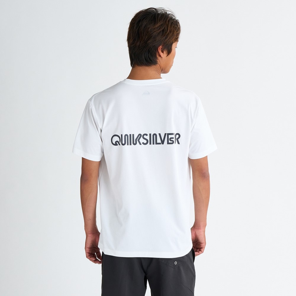 クイックシルバー（Quiksilver）（メンズ）BUBBLE 半袖サーフTシャツ ラッシュガード 25SPQLY251012WHT