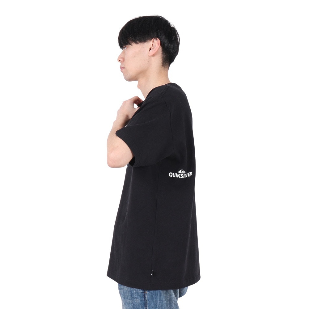 クイックシルバー（Quiksilver）（メンズ）TYPED OUT ST 半袖Tシャツ 25SPQST251007BLK