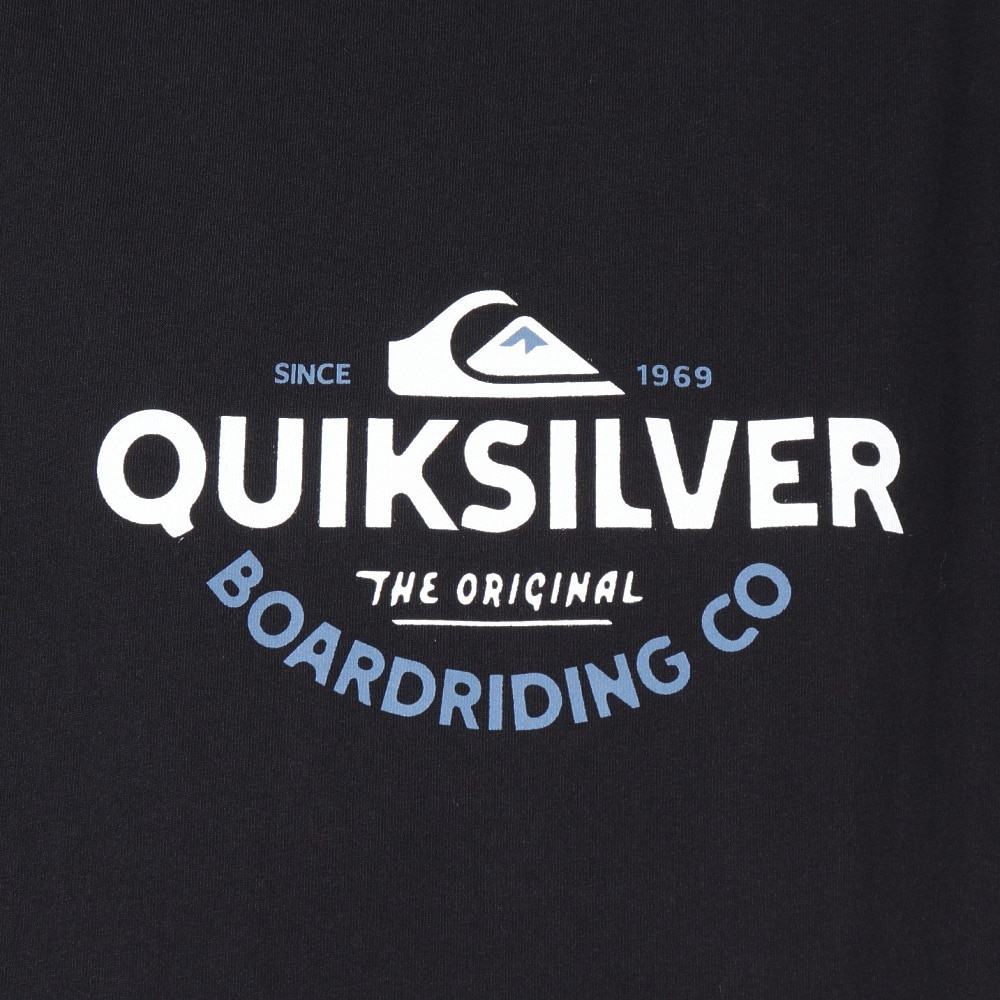 クイックシルバー（Quiksilver）（メンズ）TYPED OUT ST 半袖Tシャツ 25SPQST251007BLK