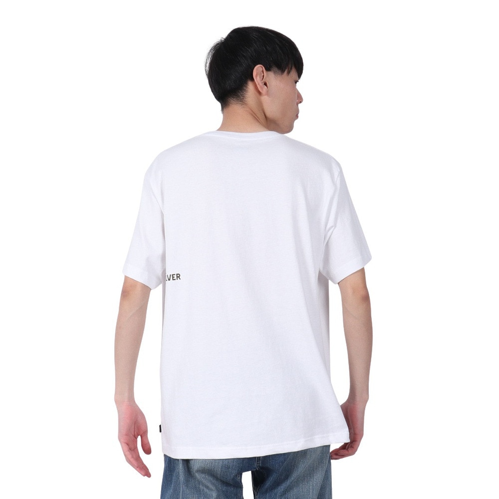 クイックシルバー（Quiksilver）（メンズ）TYPED OUT ST 半袖Tシャツ 25SPQST251007WHT
