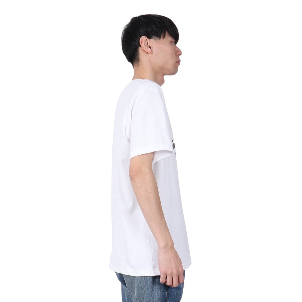 クイックシルバー（Quiksilver）（メンズ）TYPED OUT ST 半袖Tシャツ 25SPQST251007WHT