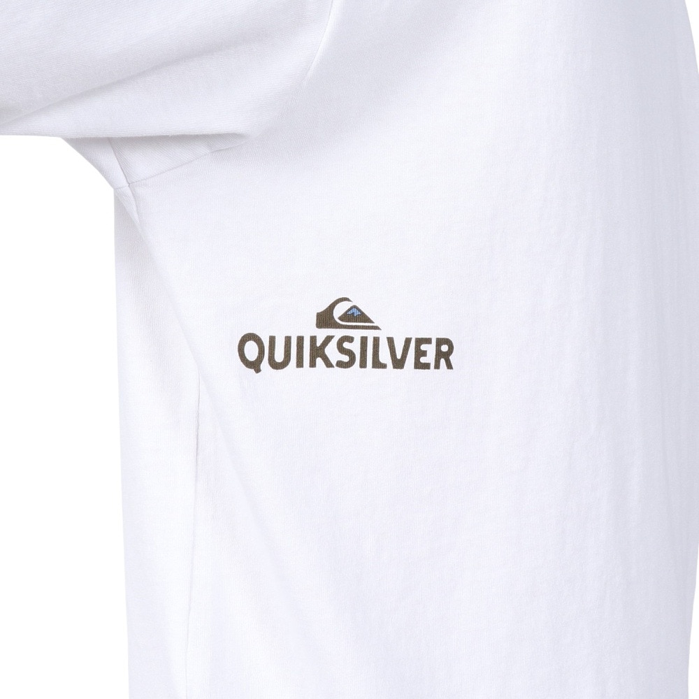 クイックシルバー（Quiksilver）（メンズ）TYPED OUT ST 半袖Tシャツ 25SPQST251007WHT