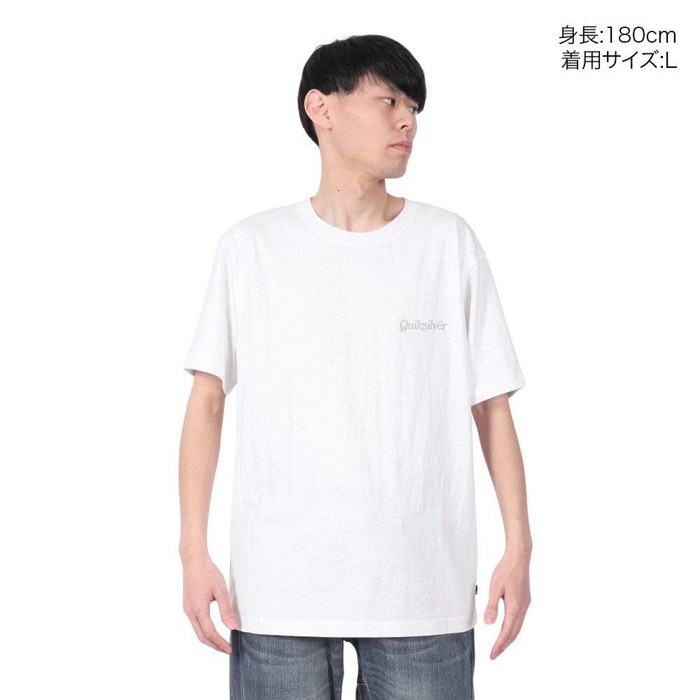クイックシルバー（Quiksilver）（メンズ）TYPEFACE ST 半袖Tシャツ 25SPQST251008WHT