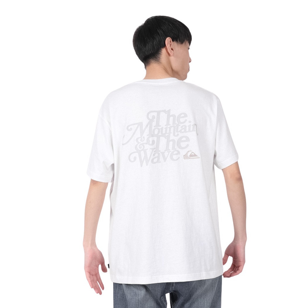 クイックシルバー（Quiksilver）（メンズ）TYPEFACE ST 半袖Tシャツ 25SPQST251008WHT