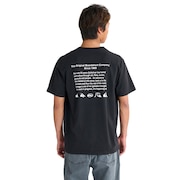 (メンズ)DNA HISTORY PIGMENT ST 半袖Tシャツ 25SPQST251014BLK