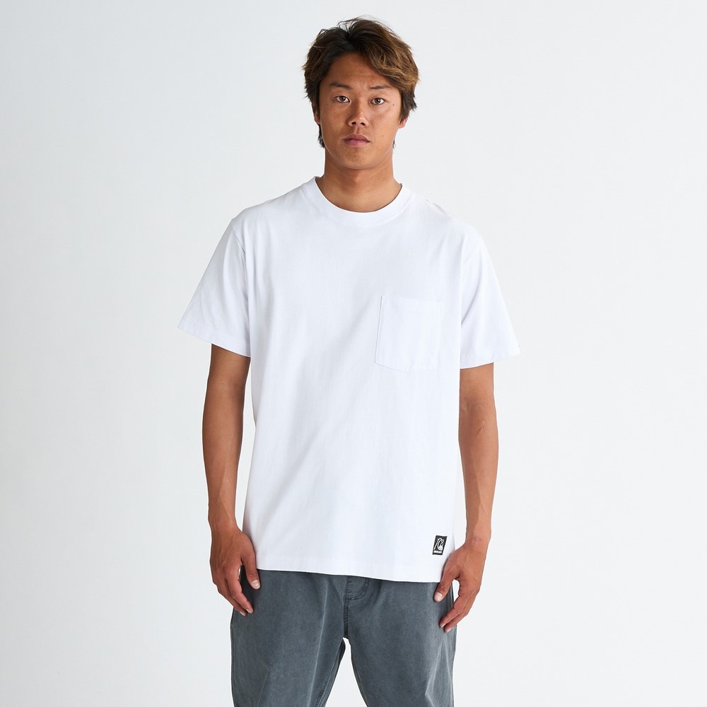 クイックシルバー（Quiksilver）（メンズ）DNA HISTORY PIGMENT ST 半袖Tシャツ 25SPQST251014WHT