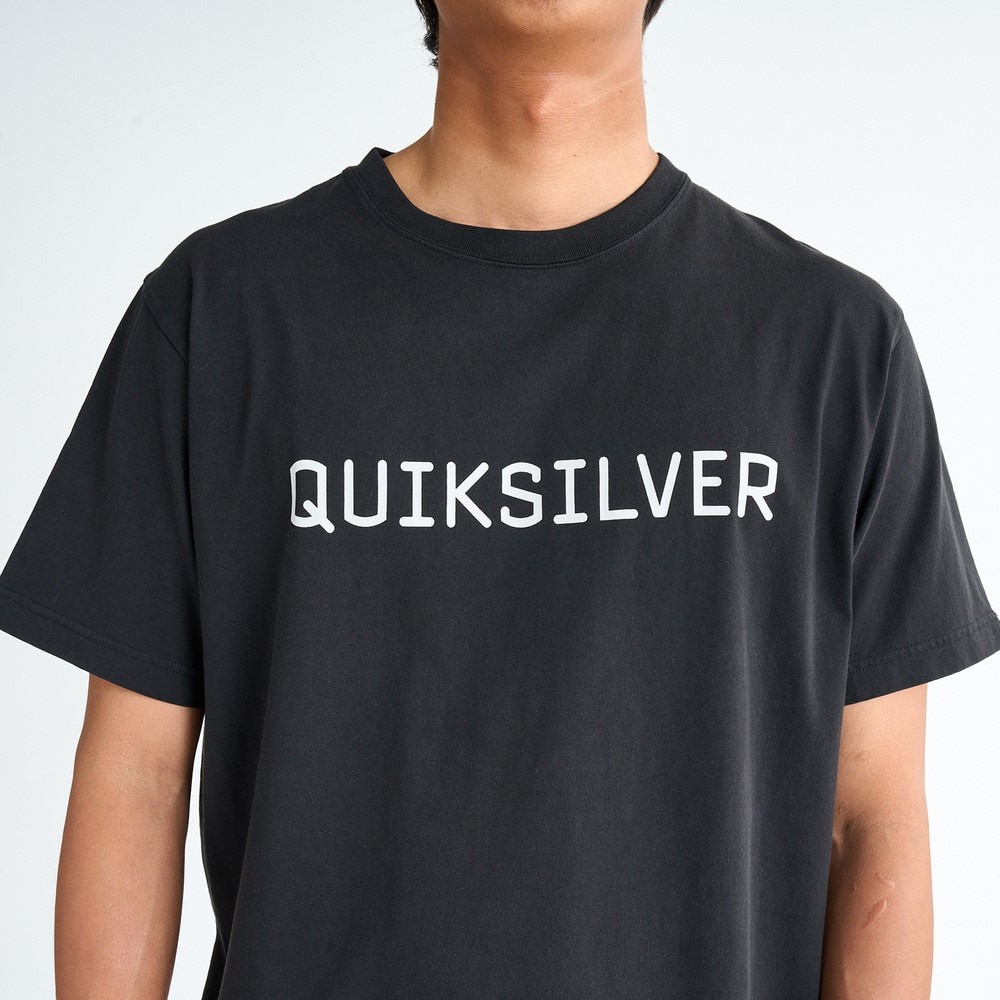クイックシルバー（Quiksilver）（メンズ）DNA BIG CLICKER ST 半袖Tシャツ 25SPQST251015BLK