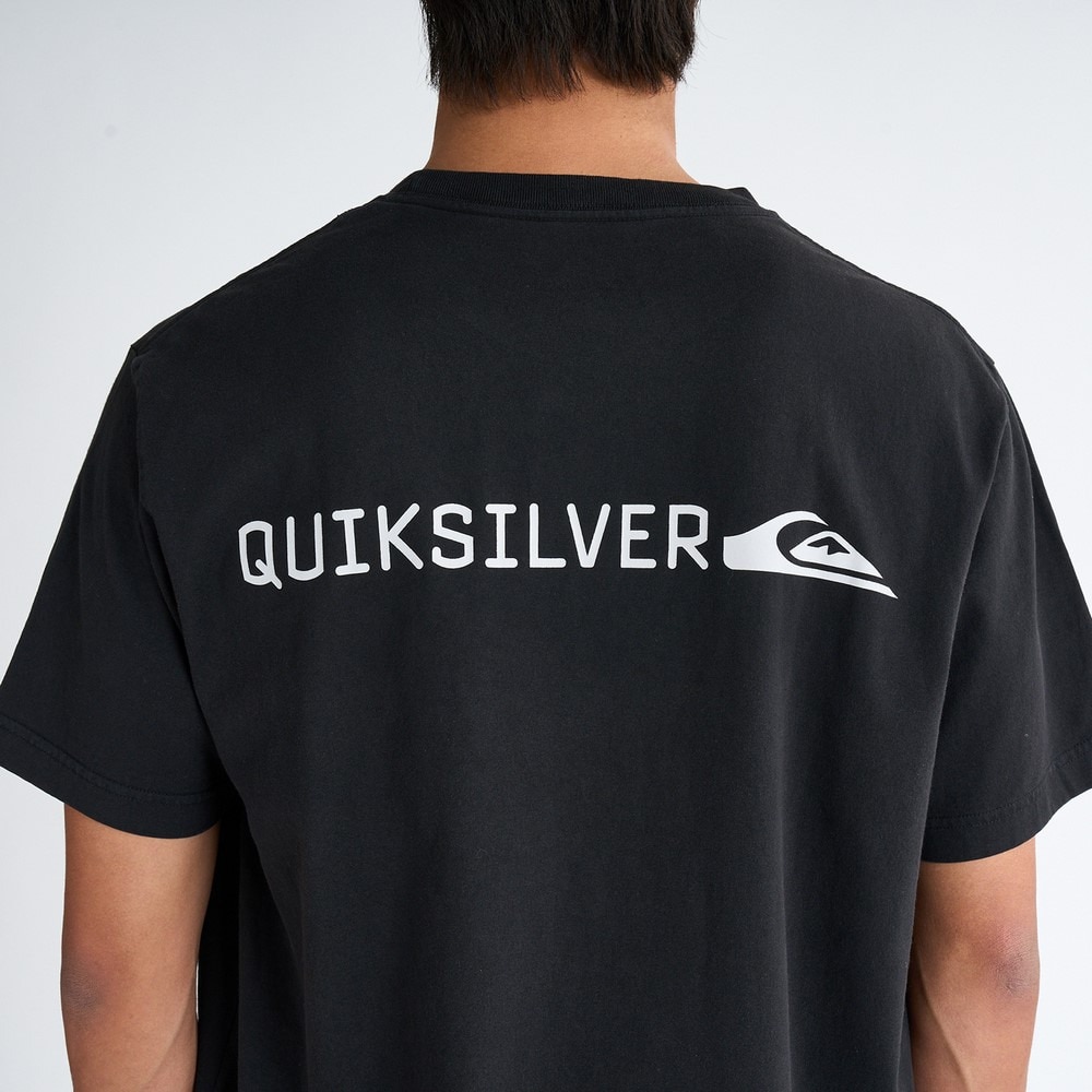 クイックシルバー（Quiksilver）（メンズ）DNA BIG CLICKER ST 半袖Tシャツ 25SPQST251015BLK