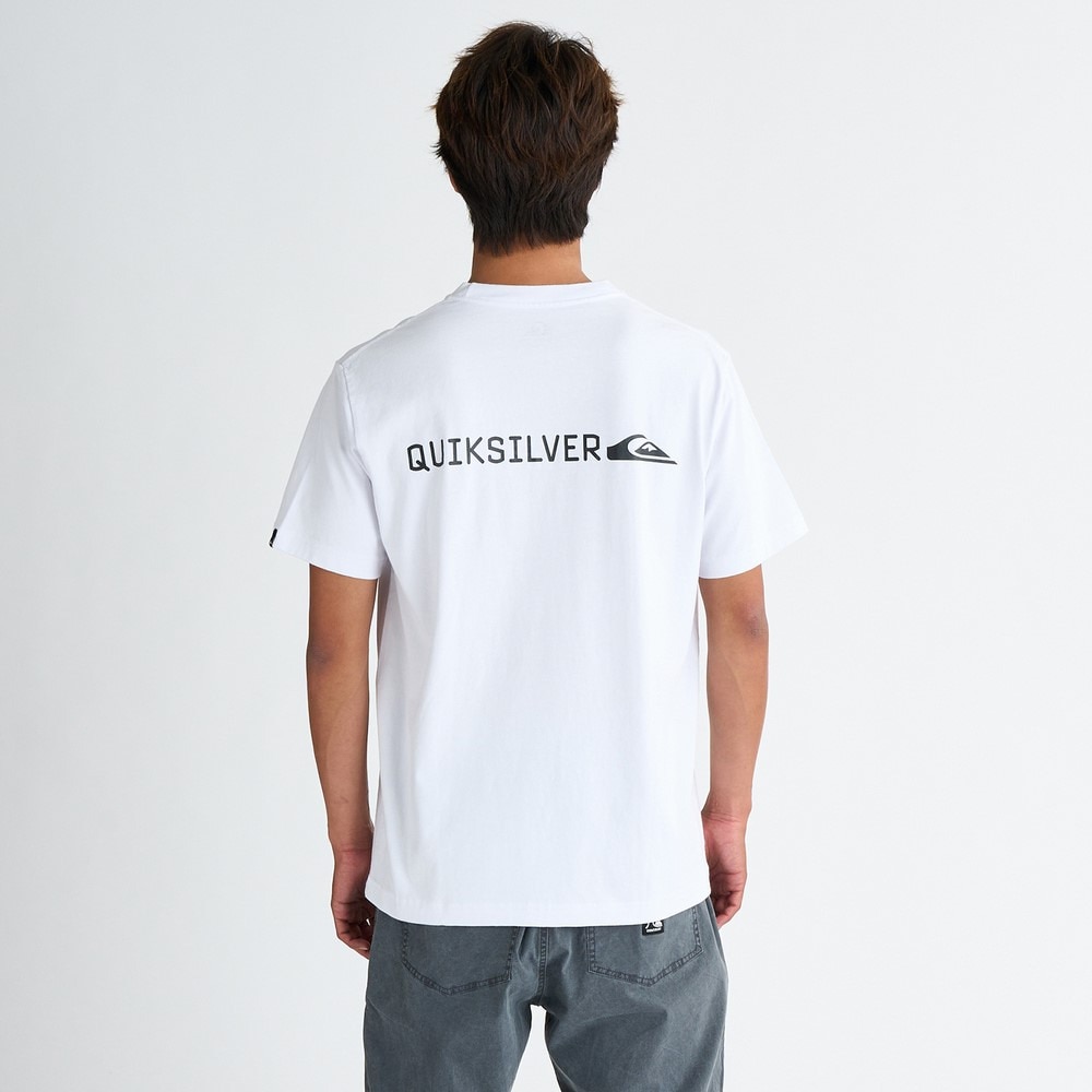 クイックシルバー（Quiksilver）（メンズ）DNA BIG CLICKER ST 半袖Tシャツ 25SPQST251015WHT