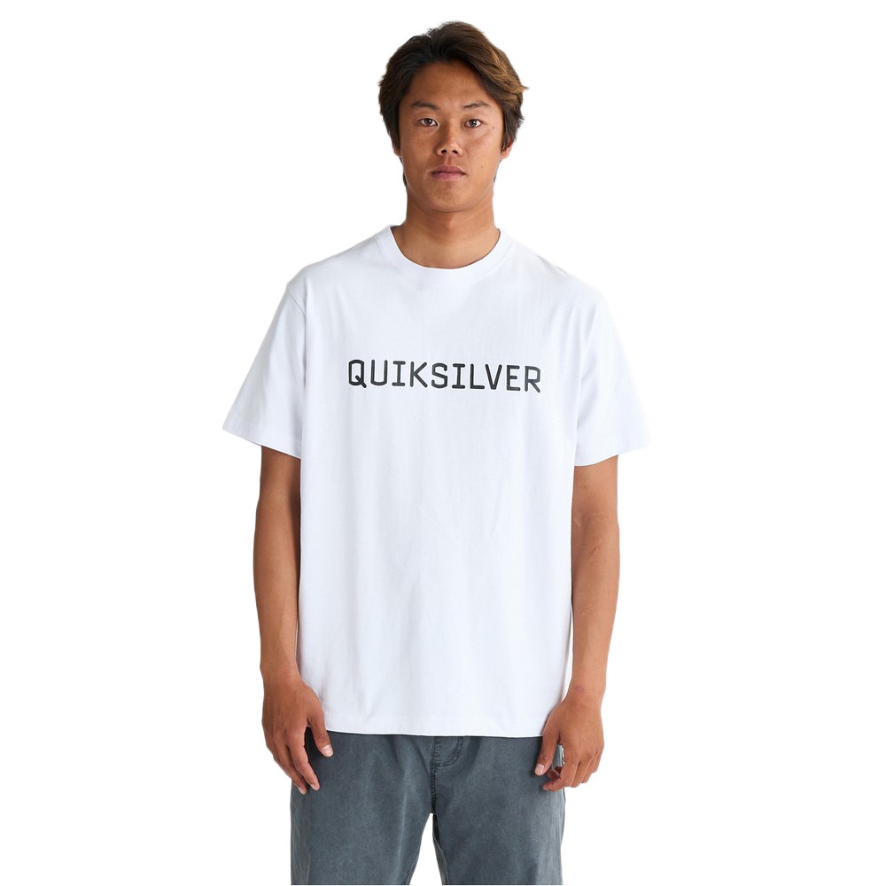 クイックシルバー（Quiksilver）（メンズ）DNA BIG CLICKER ST 半袖Tシャツ 25SPQST251015WHT