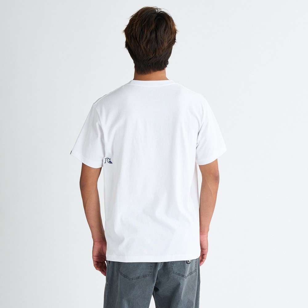 クイックシルバー（Quiksilver）（メンズ）DNA BUBBLE ロゴ半袖Tシャツ 25SPQST251016WHT
