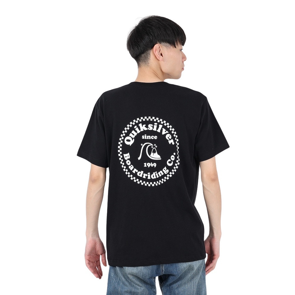 クイックシルバー（Quiksilver）（メンズ）CIRCLE ST 半袖Tシャツ 25SPQST251605YBLK