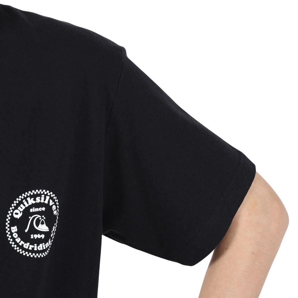 クイックシルバー（Quiksilver）（メンズ）CIRCLE ST 半袖Tシャツ 25SPQST251605YBLK