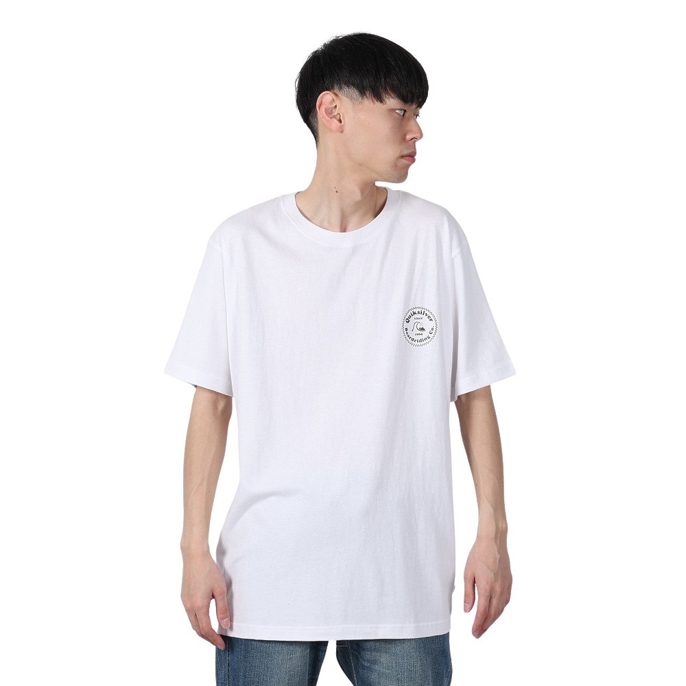 クイックシルバー（Quiksilver）（メンズ）CIRCLE ST 半袖Tシャツ 25SPQST251605YWHT