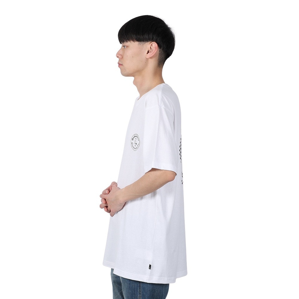 クイックシルバー（Quiksilver）（メンズ）CIRCLE ST 半袖Tシャツ 25SPQST251605YWHT