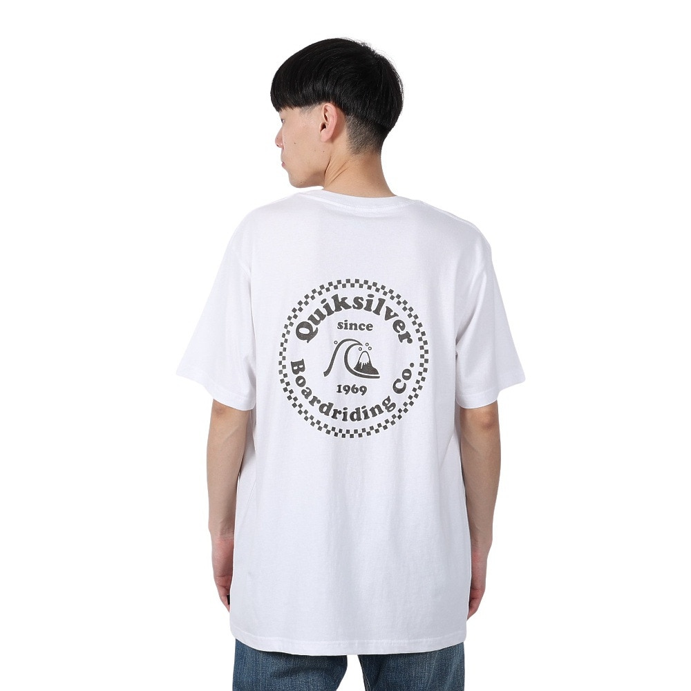 クイックシルバー（Quiksilver）（メンズ）CIRCLE ST 半袖Tシャツ 25SPQST251605YWHT