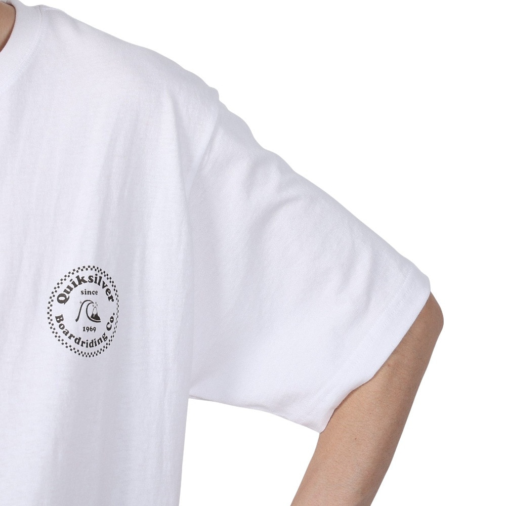 クイックシルバー（Quiksilver）（メンズ）CIRCLE ST 半袖Tシャツ 25SPQST251605YWHT