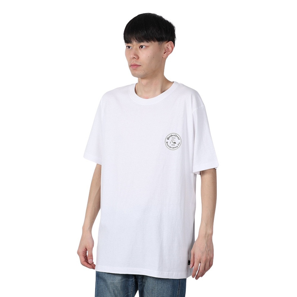 クイックシルバー（Quiksilver）（メンズ）CIRCLE ST 半袖Tシャツ 25SPQST251605YWHT