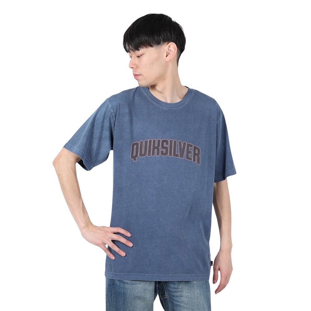 クイックシルバー（Quiksilver）（メンズ）SCHOLAR SHIP ST 半袖Tシャツ 25SPQST251608YNVY