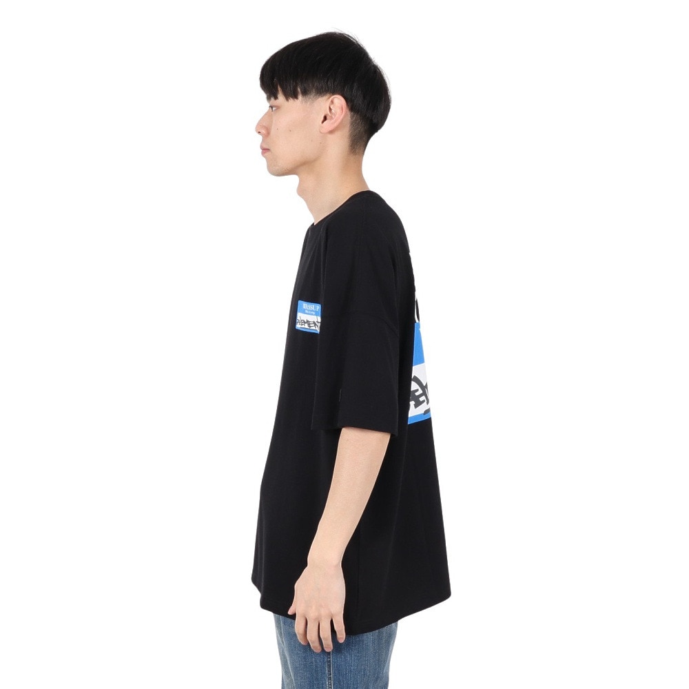 エレメント（ELEMENT）（メンズ）MY NAME IS 半袖 Tシャツ BF021201 FBK