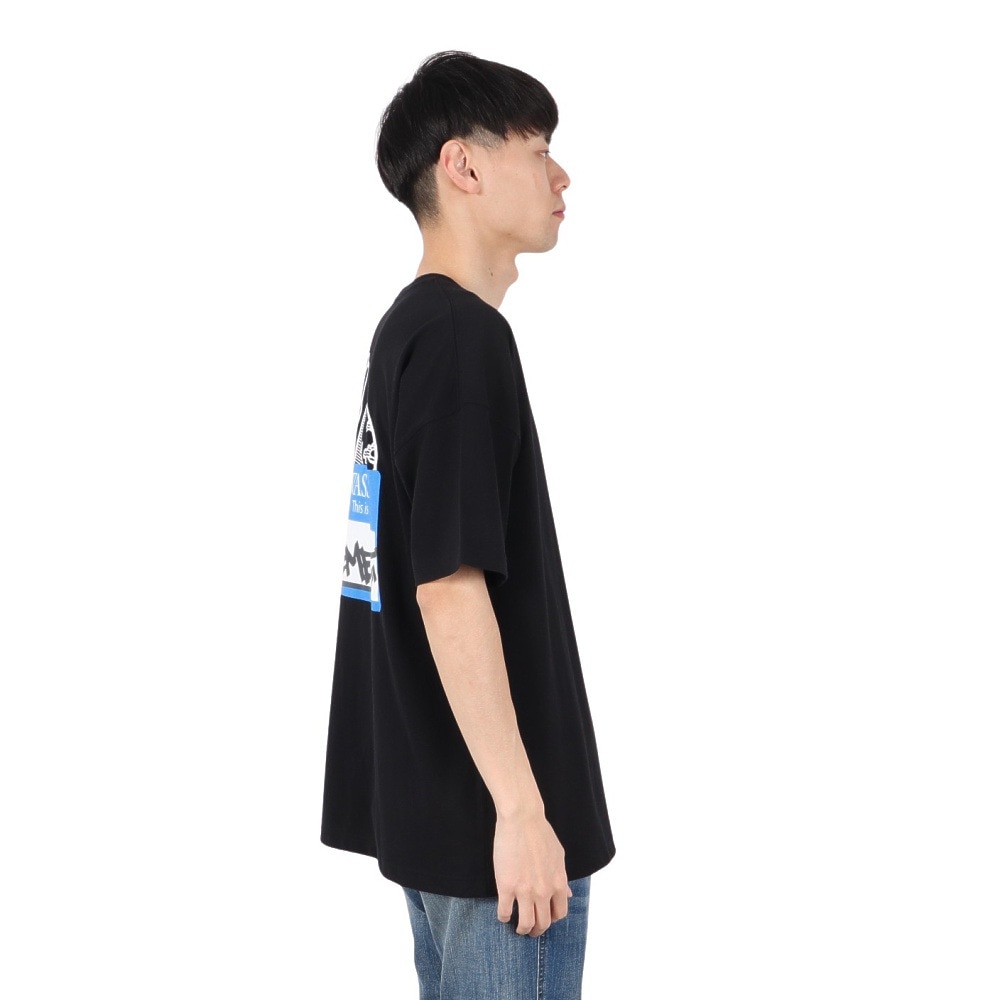 エレメント（ELEMENT）（メンズ）MY NAME IS 半袖 Tシャツ BF021201 FBK