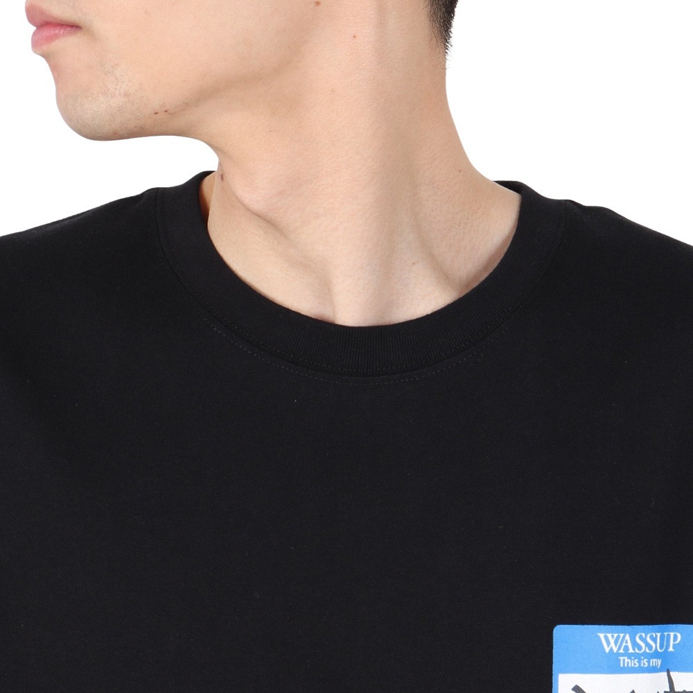 エレメント（ELEMENT）（メンズ）MY NAME IS 半袖 Tシャツ BF021201 FBK