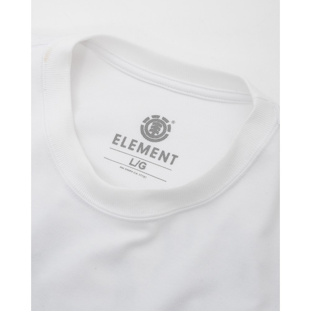 エレメント（ELEMENT）（メンズ）MY NAME IS 半袖Ｔシャツ BF021201 WHT