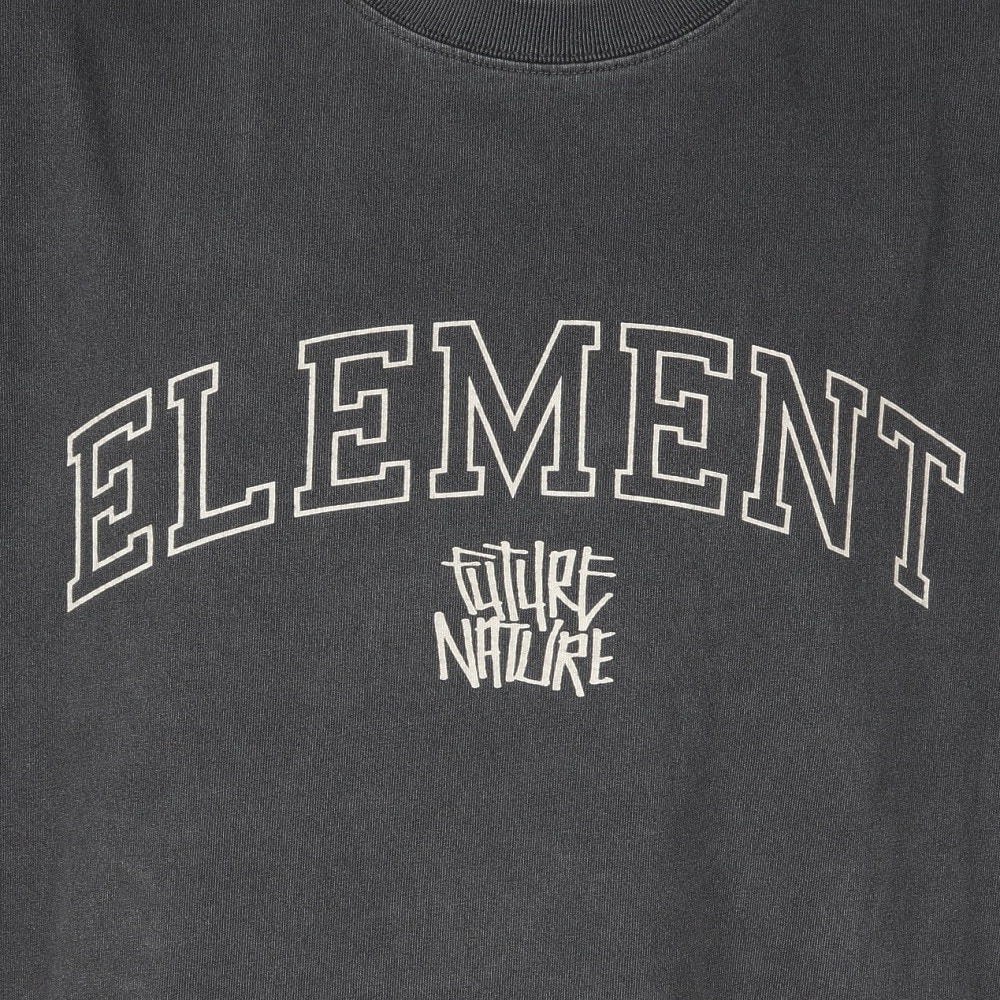 エレメント（ELEMENT）（メンズ）FLOWER 半袖Tシャツ BF021208 SBK