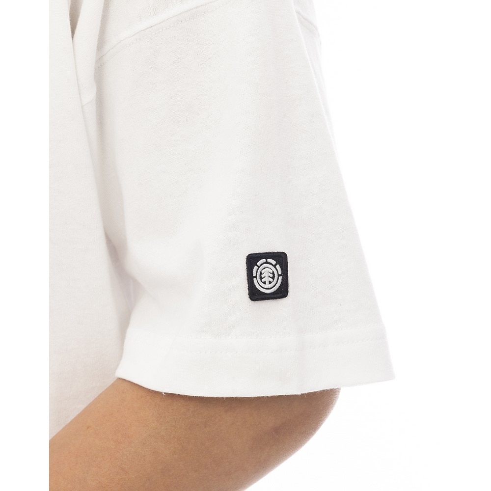 エレメント（ELEMENT）（メンズ）FLOWER 半袖シャツ BF021208 WHT