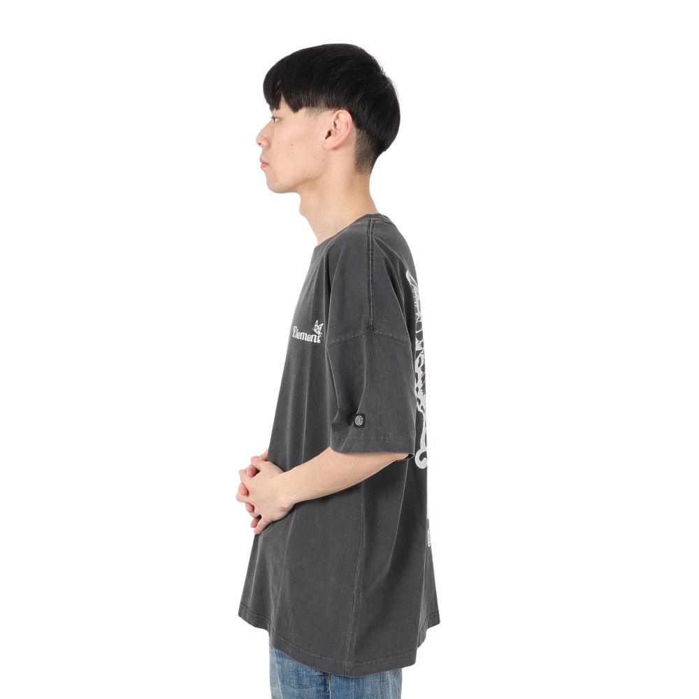 エレメント（ELEMENT）（メンズ）BUTERFLY 半袖Tシャツ BF021224 SBK