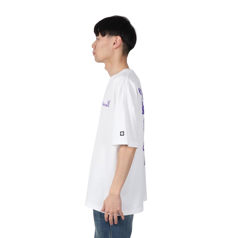 エレメント（ELEMENT）（メンズ）BUTERFLY 半袖 Tシャツ BF021224 WHT