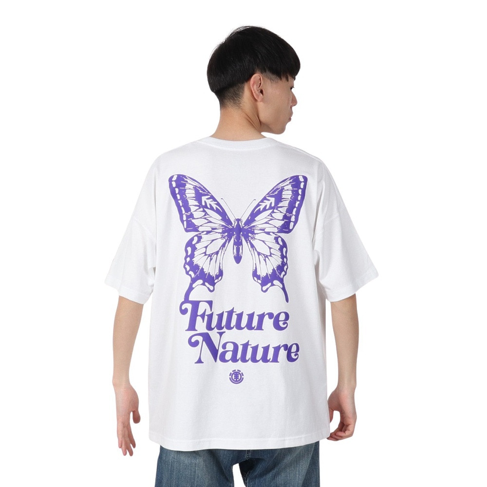 エレメント（ELEMENT）（メンズ）BUTERFLY 半袖 Tシャツ BF021224 WHT