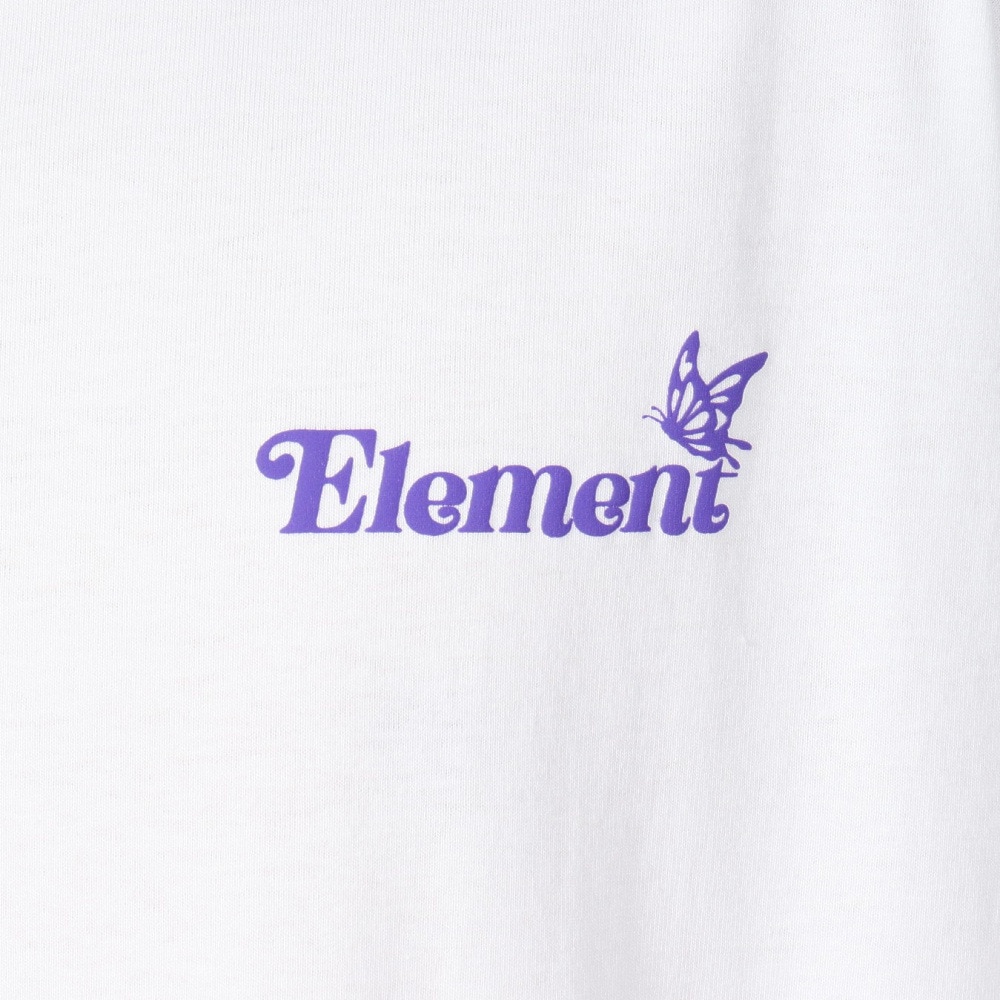 エレメント（ELEMENT）（メンズ）BUTERFLY 半袖 Tシャツ BF021224 WHT