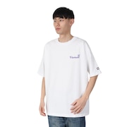 (メンズ)BUTERFLY 半袖 Tシャツ BF021224 WHT